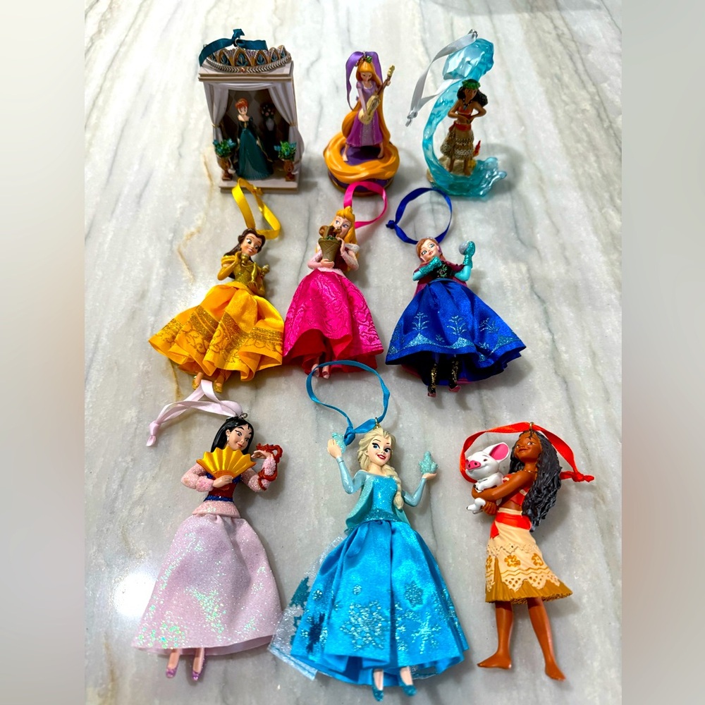 Disney Princess Ornaments